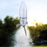 Rakett som drives av trykkluft og vann